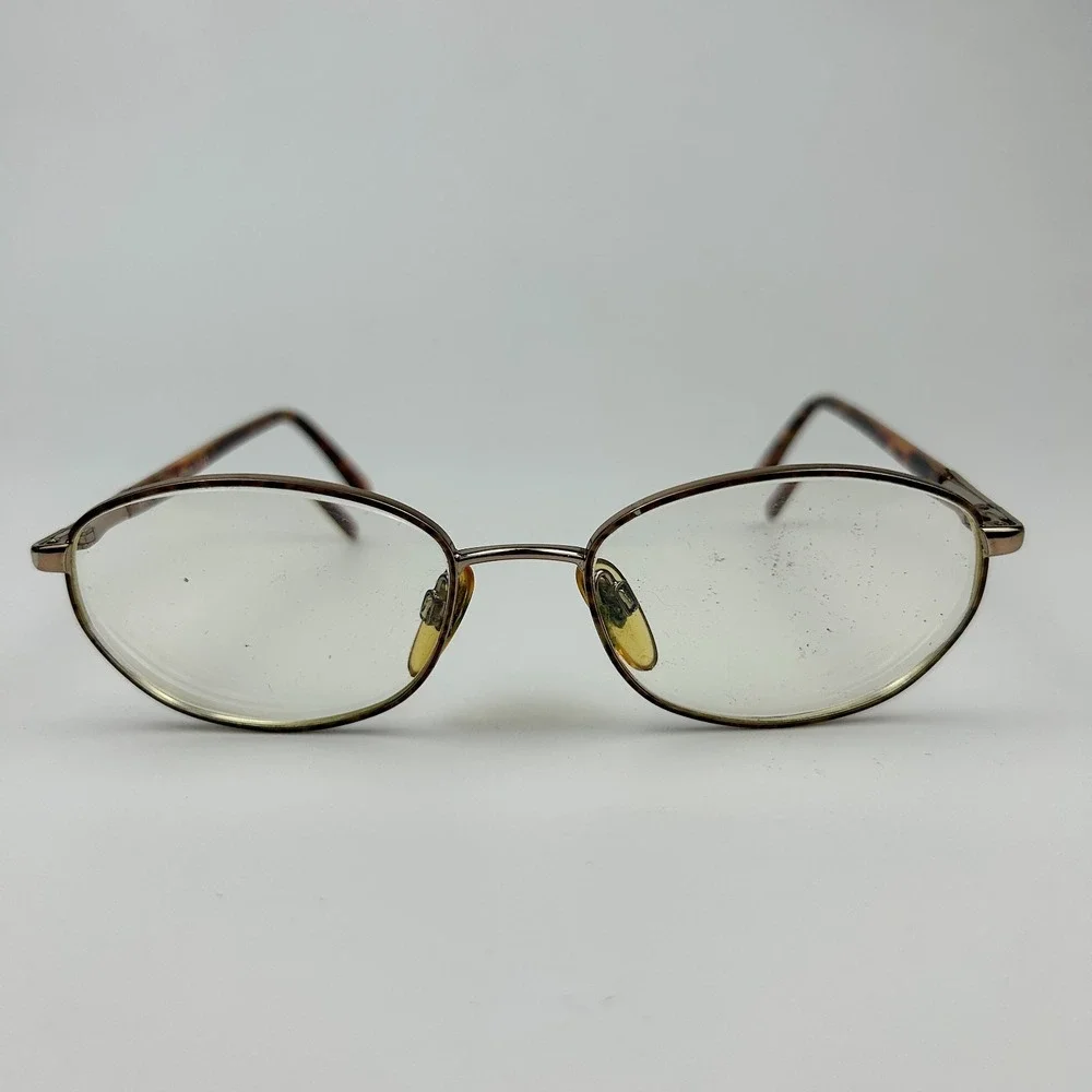 Anne Klein Women Eyeglasses Frame Multicolor Tortoise Shell Full Rim 50-17-130mm